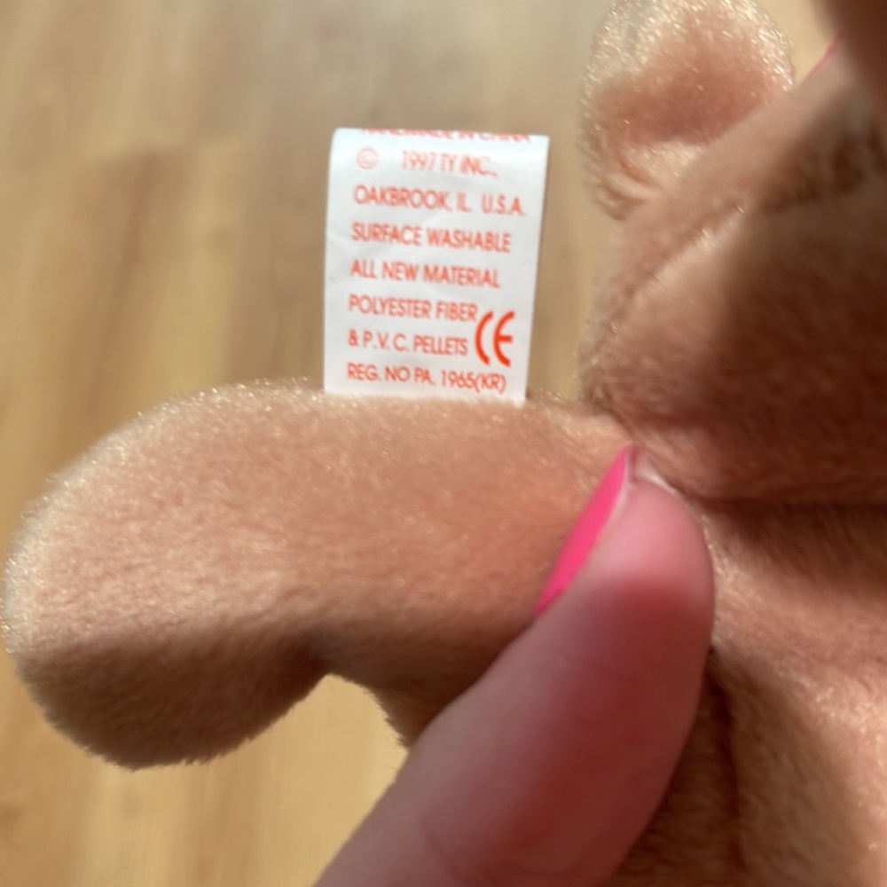 Beanie babies w/ PVC pellets - Picture 3 of 5